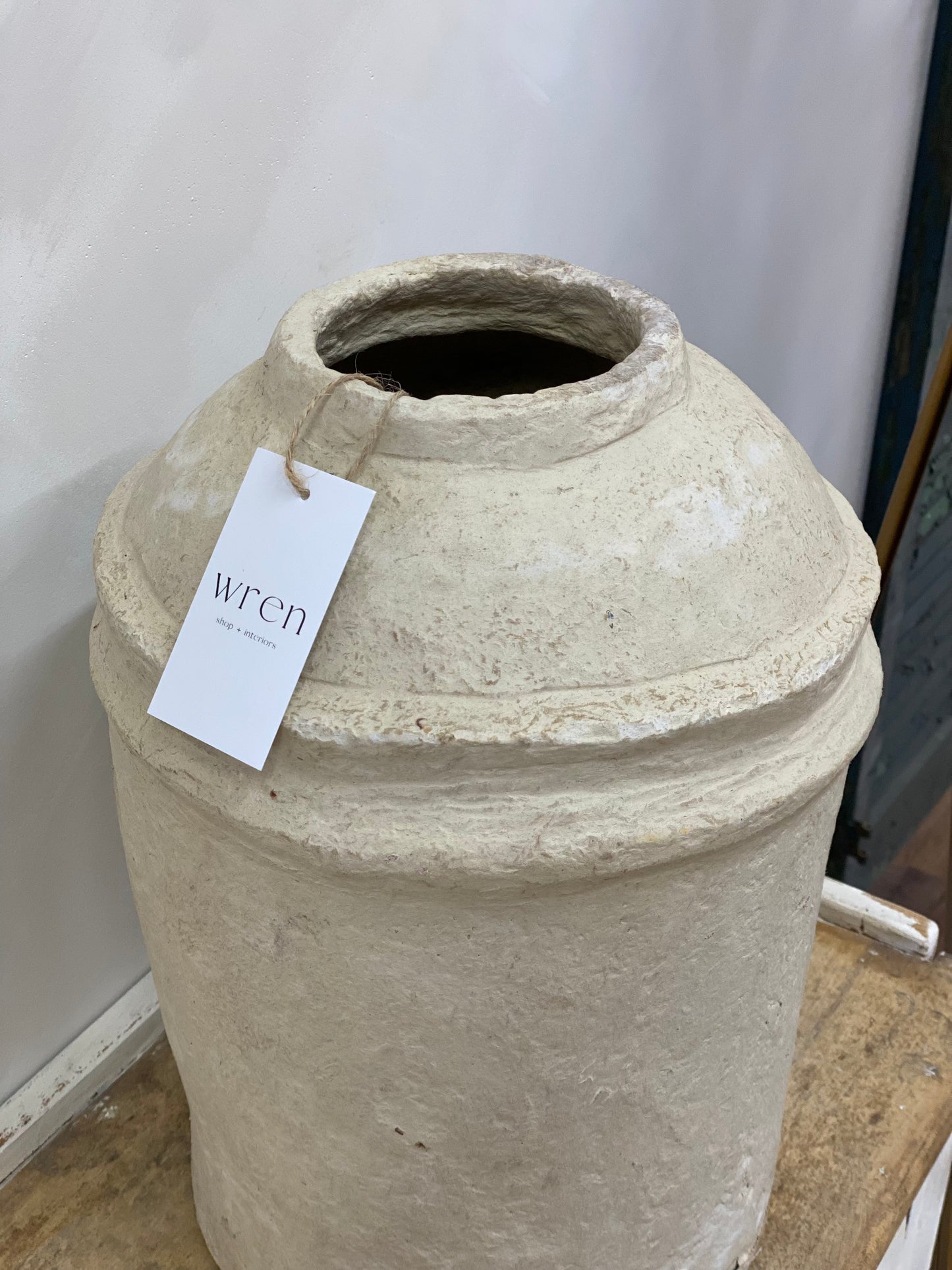Gia Paper Mache Pot