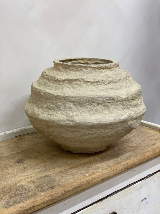 Beja Paper Mache Vessel