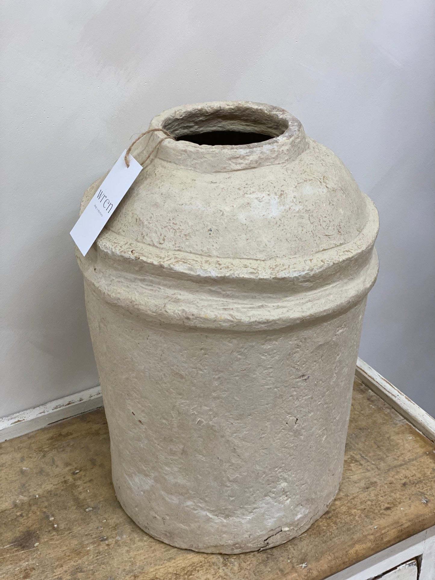 Gia Paper Mache Pot