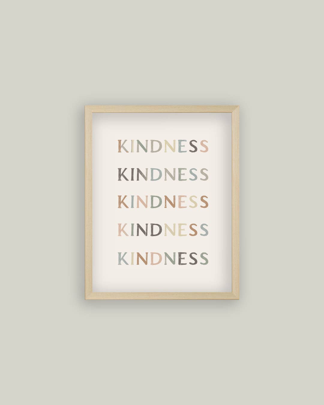 Kindness Framed Antique Print