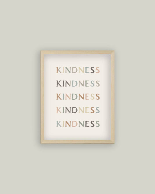 Kindness Framed Antique Print