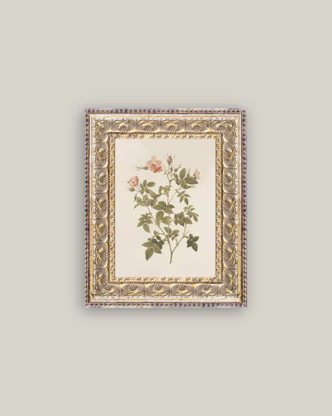 Rosa Framed Antique Art