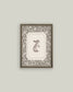 Brown Bunny Framed Antique Art