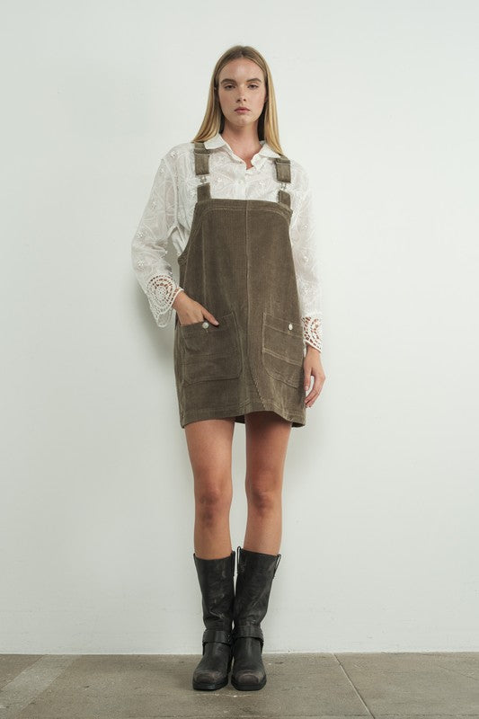 Emery Overall Mini Dress