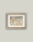 Spring Geese Framed Antique Art