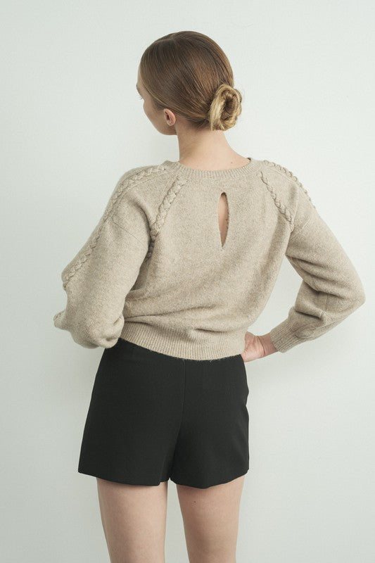 Sicily Braided Sweater