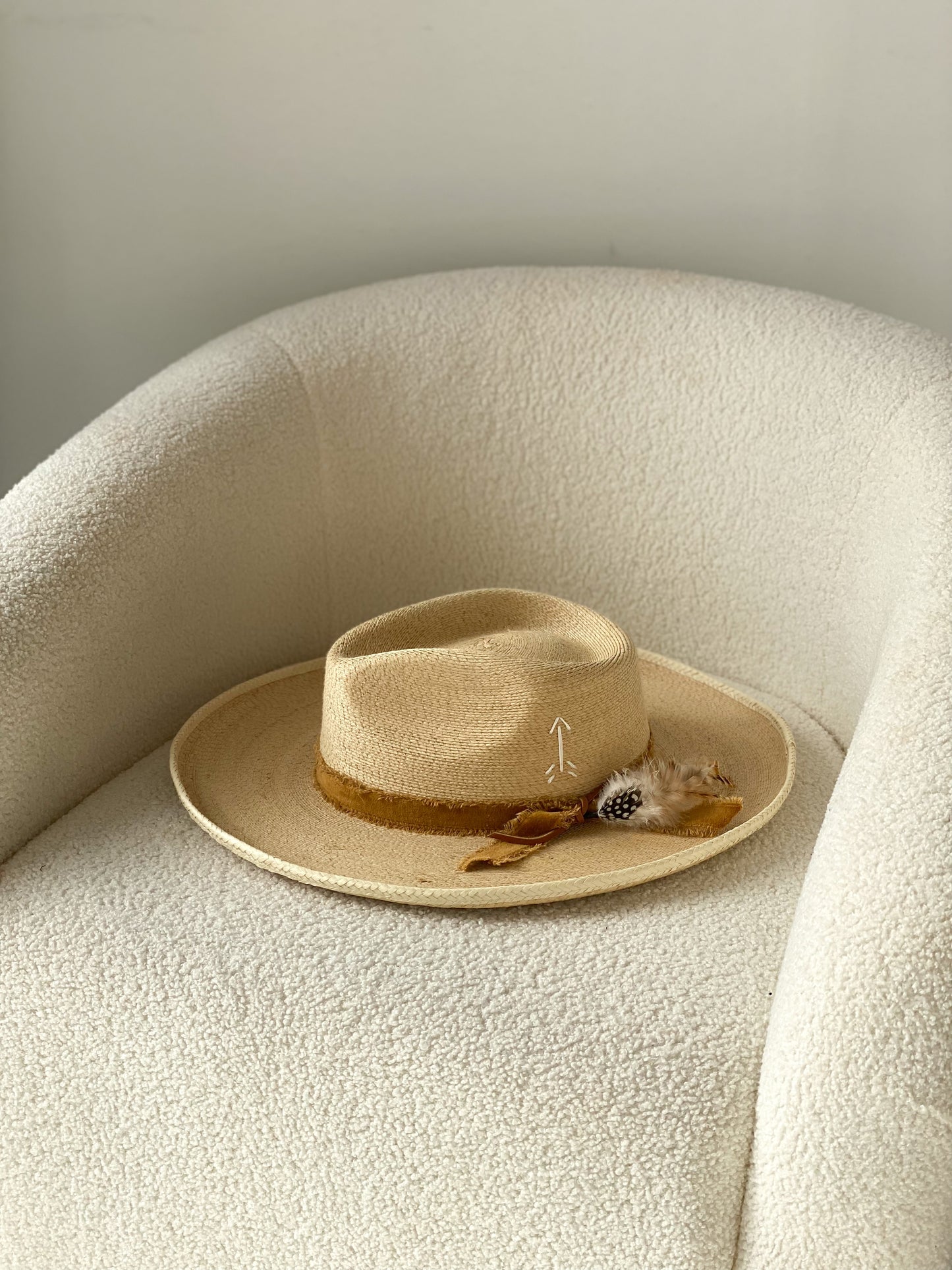 Suntoasted Pencil Brim Straw Hat