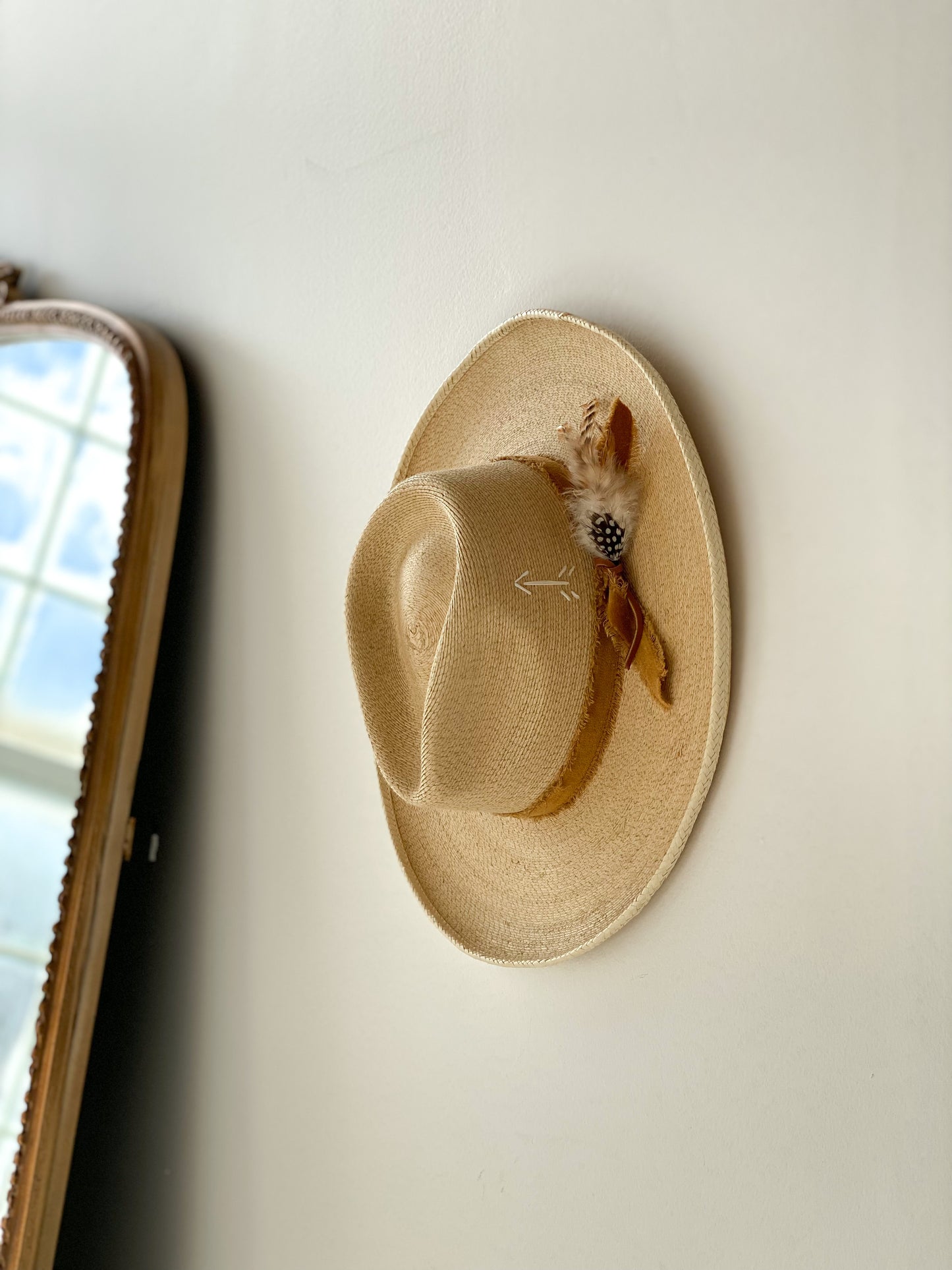 Suntoasted Pencil Brim Straw Hat